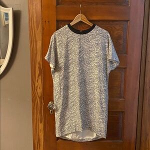 Rag & Bone Cream Silk Tunic Dress